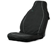 Town and Country Double Cab Pickup waterproof seat covers - Black rear seat cover